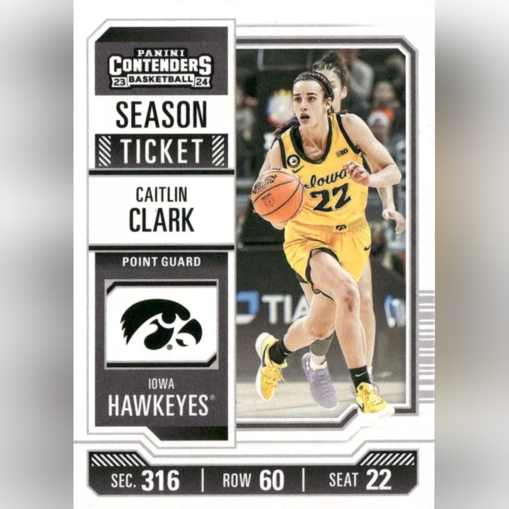 Caitlin Clark Rookie 🏀 WNBA Womens Basketball Trading Card 🔥 Indiana Fever